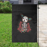 Calavera Chihuahua Garden Flag Pinata Dia De Los Muertos Mexican - Wonder Print Shop