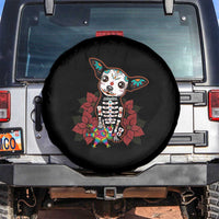 Calavera Chihuahua Spare Tire Cover Pinata Dia De Los Muertos Mexican - Wonder Print Shop