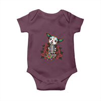 Calavera Chihuahua Baby Onesie Pinata Dia De Los Muertos Mexican - Wonder Print Shop