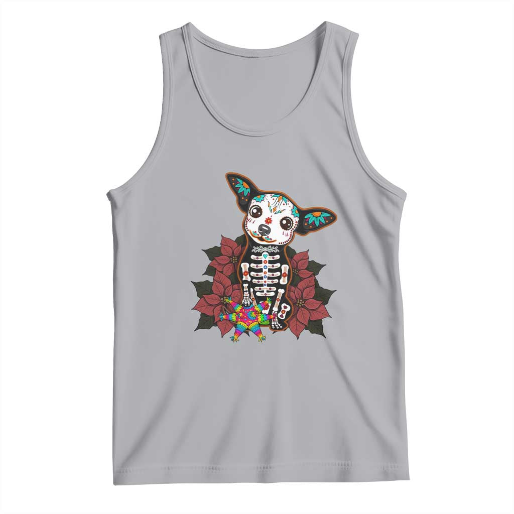 Calavera Chihuahua Tank Top Pinata Dia De Los Muertos Mexican - Wonder Print Shop