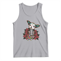 Calavera Chihuahua Tank Top Pinata Dia De Los Muertos Mexican - Wonder Print Shop