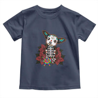 Calavera Chihuahua Toddler T Shirt Pinata Dia De Los Muertos Mexican - Wonder Print Shop