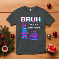 Funny Pinata Mexican T Shirt Bruh It Is My Birthday - Wonder Print Shop
