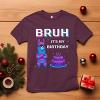 Funny Pinata Mexican T Shirt Bruh It Is My Birthday - Wonder Print Shop