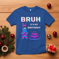 Funny Pinata Mexican T Shirt Bruh It Is My Birthday - Wonder Print Shop