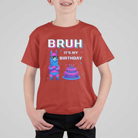 Funny Pinata Mexican T Shirt For Kid Bruh It Is My Birthday - Wonder Print Shop