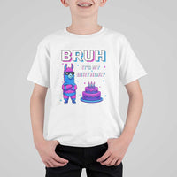 Funny Pinata Mexican T Shirt For Kid Bruh It Is My Birthday - Wonder Print Shop