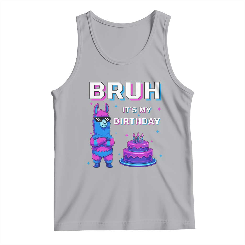 Funny Pinata Mexican Tank Top Bruh It Is My Birthday - Wonder Print Shop