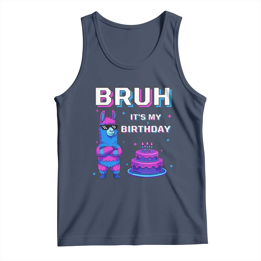 Funny Pinata Mexican Tank Top Bruh It Is My Birthday - Wonder Print Shop