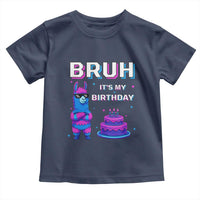 Funny Pinata Mexican Toddler T Shirt Bruh It Is My Birthday - Wonder Print Shop