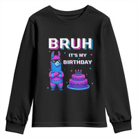 Funny Pinata Mexican Youth Sweatshirt Bruh It Is My Birthday - Wonder Print Shop