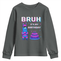 Funny Pinata Mexican Youth Sweatshirt Bruh It Is My Birthday - Wonder Print Shop