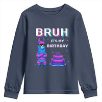 Funny Pinata Mexican Youth Sweatshirt Bruh It Is My Birthday - Wonder Print Shop