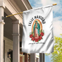 Virgin Mary Feliz Navidad Garden Flag Our Lady Virgen De Guadalupe - Wonder Print Shop
