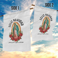 Virgin Mary Feliz Navidad Garden Flag Our Lady Virgen De Guadalupe - Wonder Print Shop