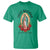 Virgin Mary Feliz Navidad T Shirt Our Lady Virgen De Guadalupe - Wonder Print Shop