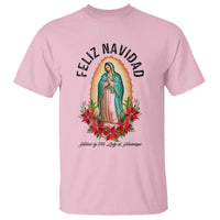 Virgin Mary Feliz Navidad T Shirt Our Lady Virgen De Guadalupe - Wonder Print Shop