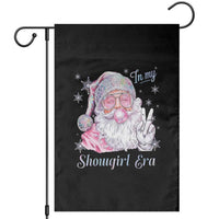 Pink Santa Christmas Garden Flag Bubble Gum Peace Sign - Wonder Print Shop