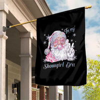Pink Santa Christmas Garden Flag Bubble Gum Peace Sign - Wonder Print Shop