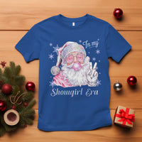 Pink Santa Christmas T Shirt Bubble Gum Peace Sign - Wonder Print Shop
