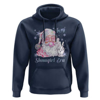 Pink Santa Christmas Hoodie Bubble Gum Peace Sign - Wonder Print Shop