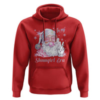 Pink Santa Christmas Hoodie Bubble Gum Peace Sign - Wonder Print Shop