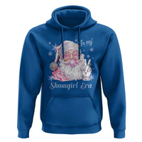 Pink Santa Christmas Hoodie Bubble Gum Peace Sign - Wonder Print Shop