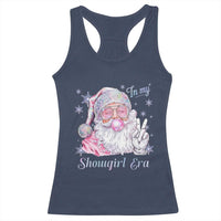 Pink Santa Christmas Racerback Tank Top Bubble Gum Peace Sign - Wonder Print Shop