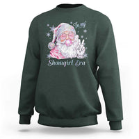 Pink Santa Christmas Sweatshirt Bubble Gum Peace Sign - Wonder Print Shop