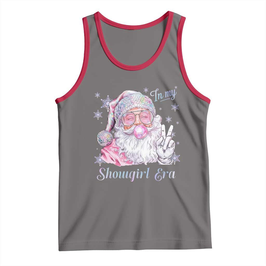 Pink Santa Christmas Tank Top Bubble Gum Peace Sign - Wonder Print Shop