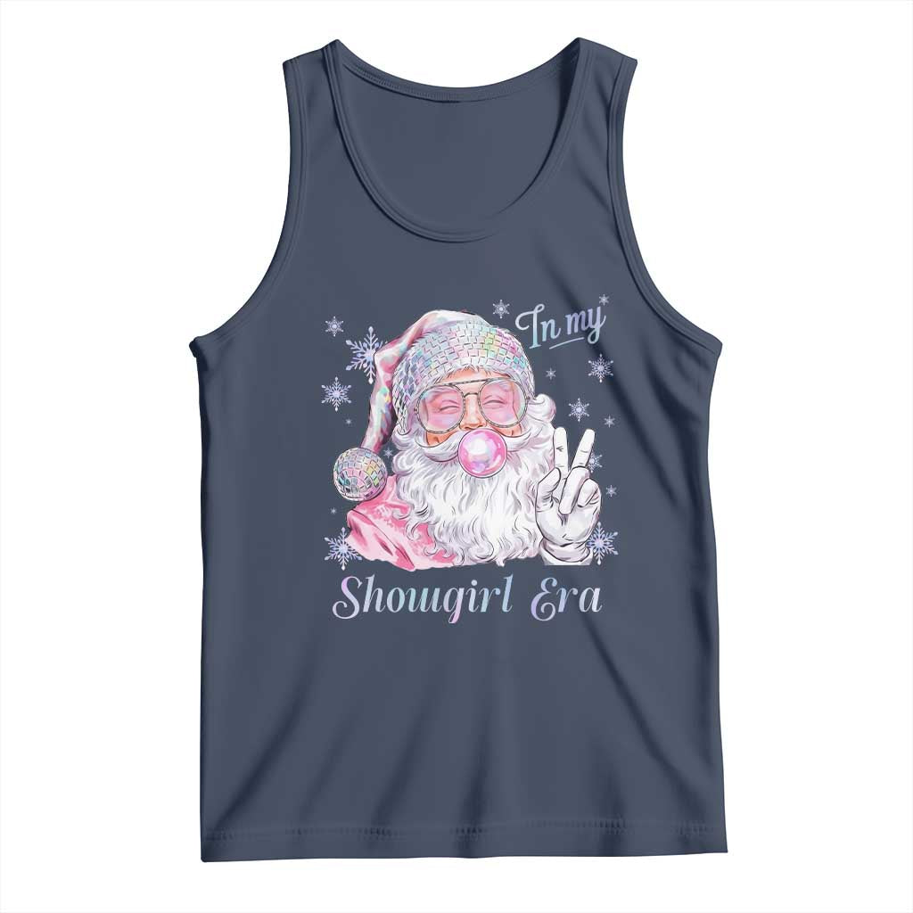 Pink Santa Christmas Tank Top Bubble Gum Peace Sign - Wonder Print Shop