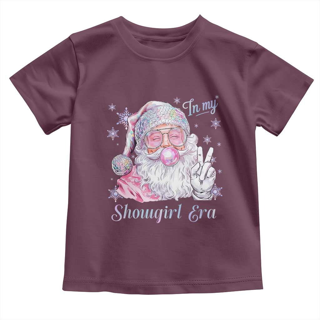 Pink Santa Christmas Toddler T Shirt Bubble Gum Peace Sign - Wonder Print Shop