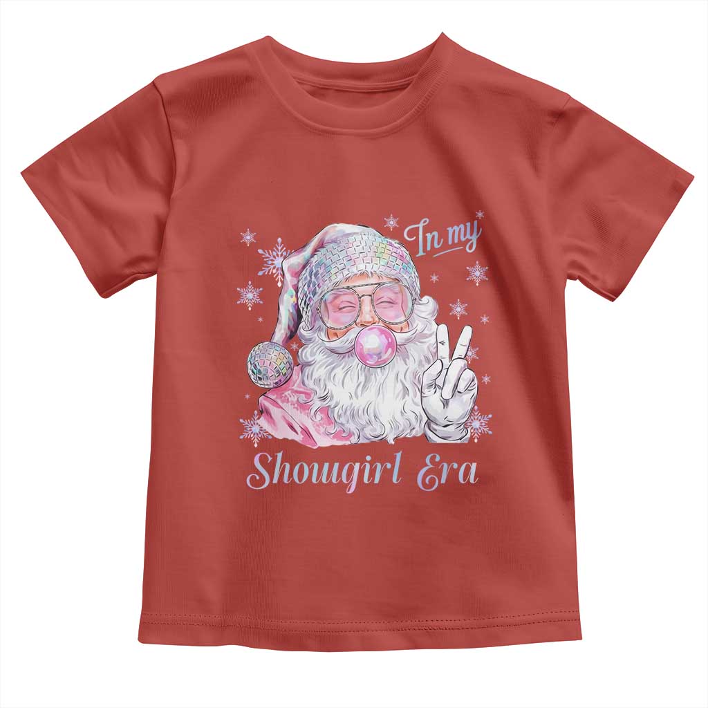 Pink Santa Christmas Toddler T Shirt Bubble Gum Peace Sign - Wonder Print Shop