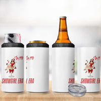 Santa Girls Christmas 4 in 1 Can Cooler Tumbler In My Costume Era - Wonder Print Shop