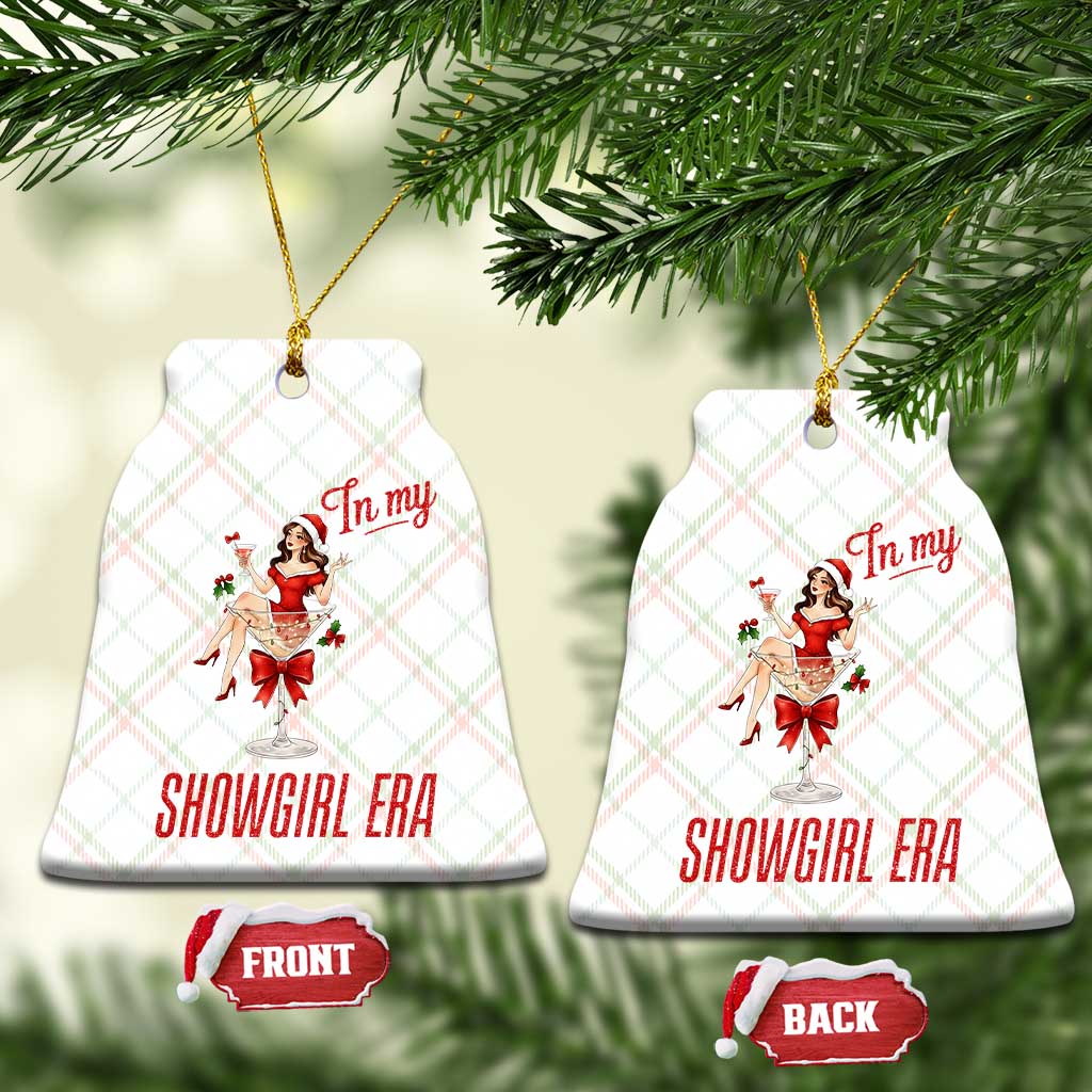Santa Girls Christmas Ceramic Ornament In My Costume Era - Wonder Print Shop
