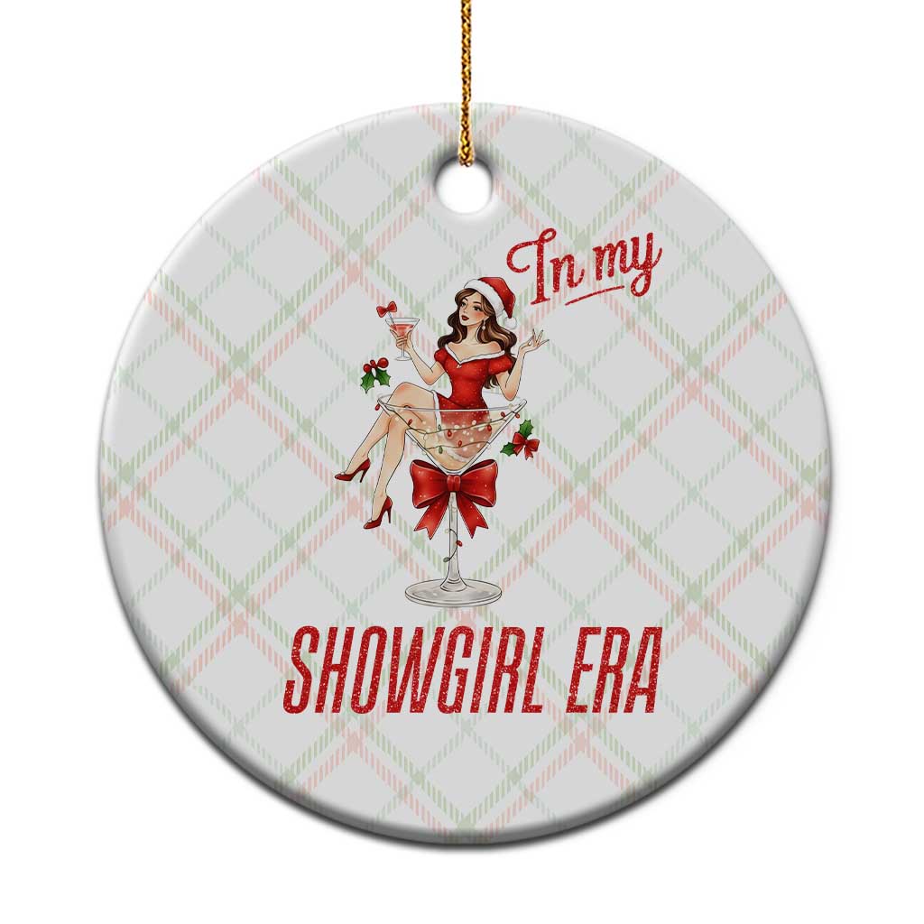Santa Girls Christmas Ceramic Ornament In My Costume Era - Wonder Print Shop