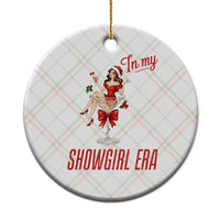 Santa Girls Christmas Ceramic Ornament In My Costume Era - Wonder Print Shop