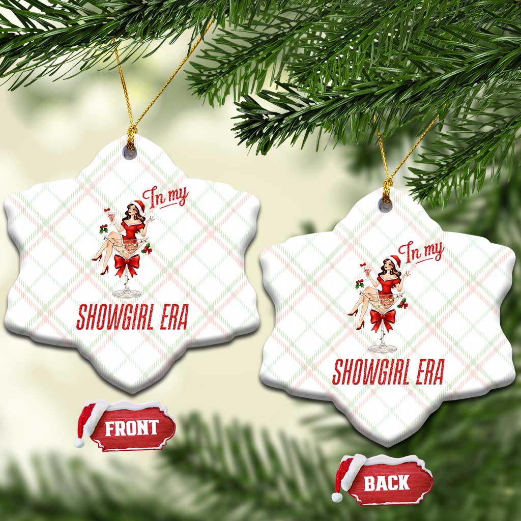 Santa Girls Christmas Ceramic Ornament In My Costume Era - Wonder Print Shop