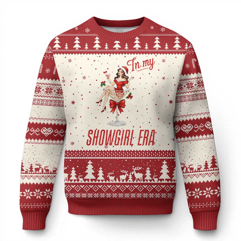 Santa Girls Xmas Ugly Christmas Sweater In My Costume Era - Wonder Print Shop