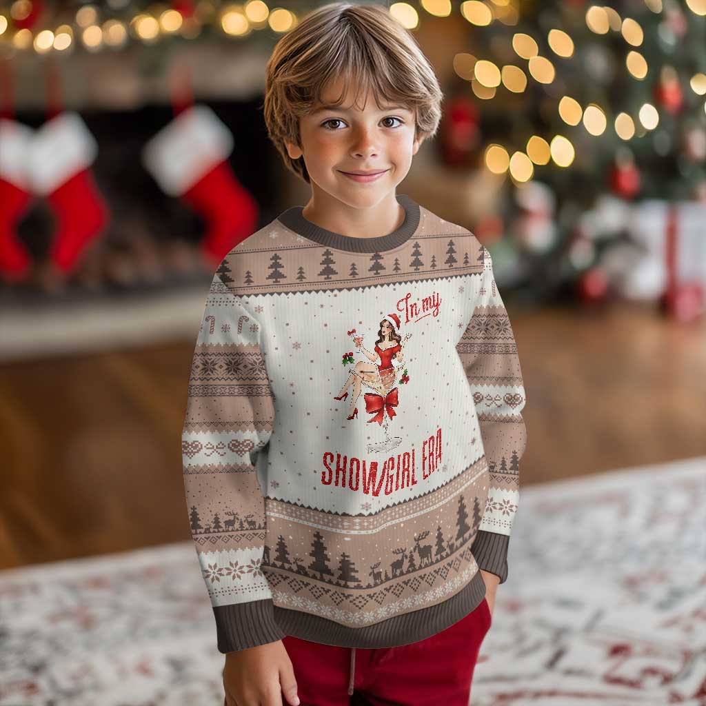 Santa Girls Xmas Ugly Christmas Sweater In My Costume Era - Wonder Print Shop