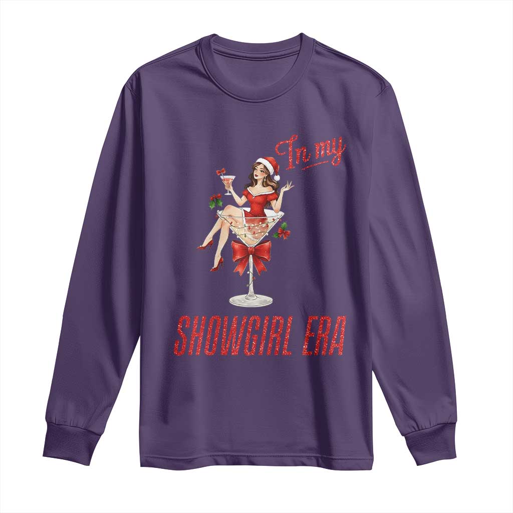 Santa Girls Christmas Long Sleeve Shirt In My Costume Era - Wonder Print Shop