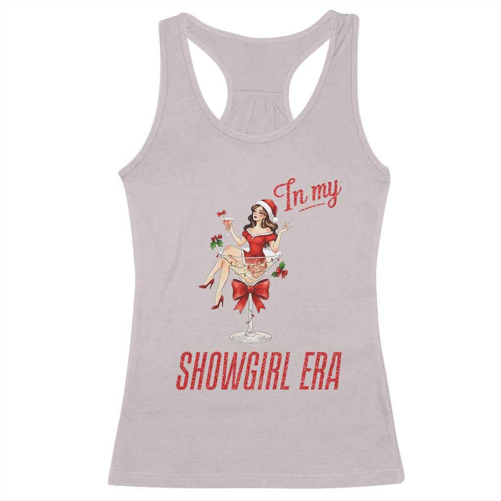 Santa Girls Christmas Racerback Tank Top In My Costume Era - Wonder Print Shop