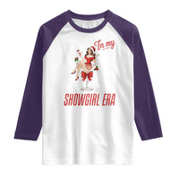 Santa Girls Christmas Raglan Shirt In My Costume Era - Wonder Print Shop