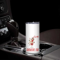 Santa Girls Christmas Skinny Tumbler In My Costume Era - Wonder Print Shop