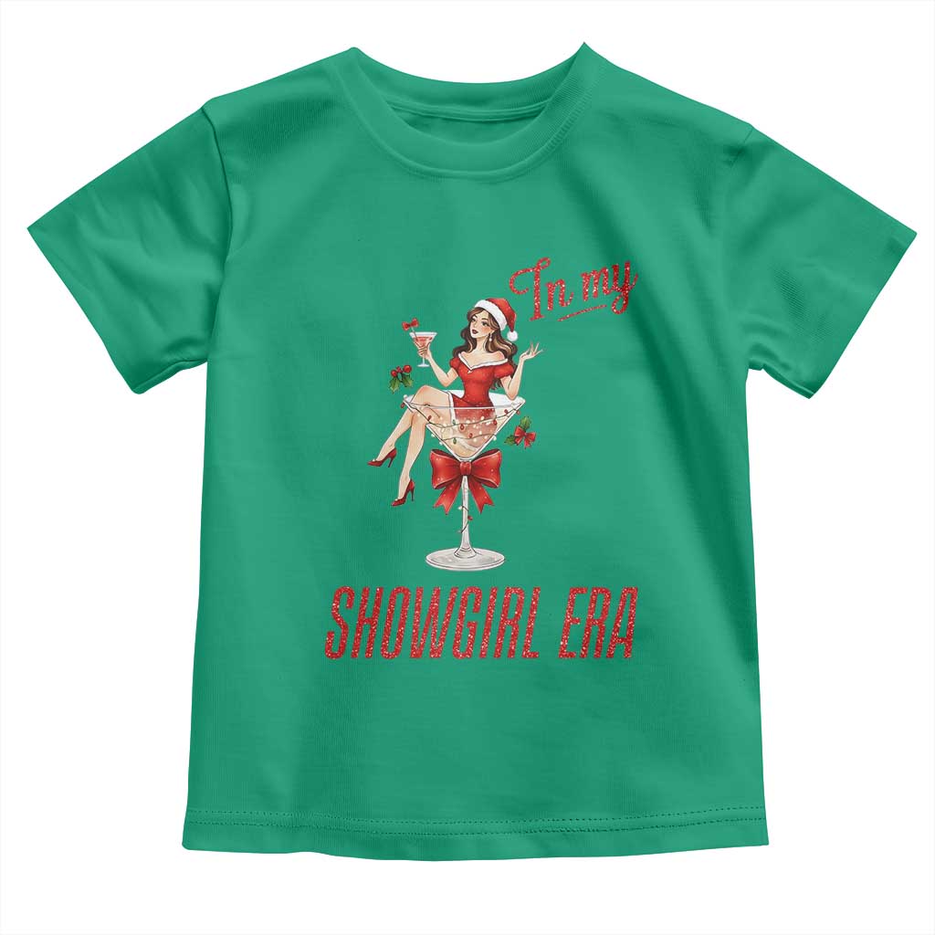 Santa Girls Christmas Toddler T Shirt In My Costume Era - Wonder Print Shop