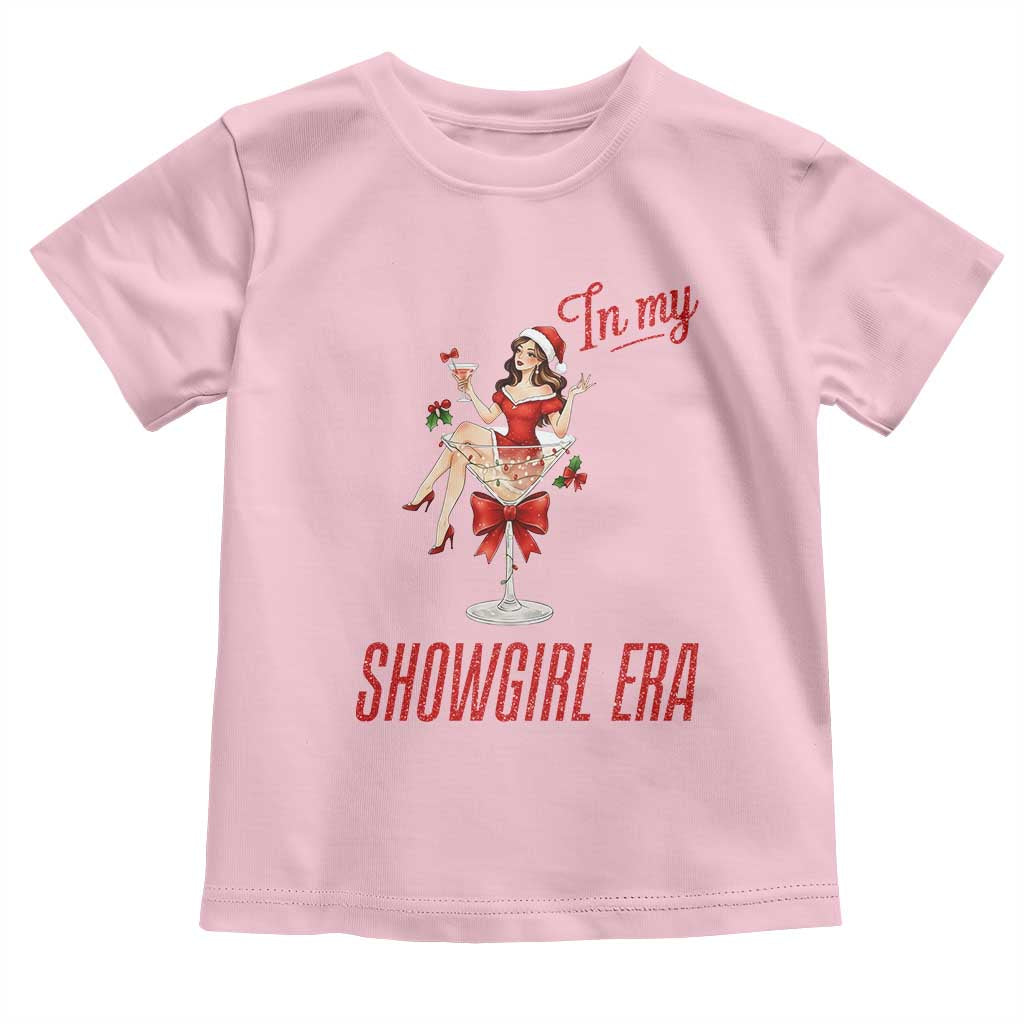 Santa Girls Christmas Toddler T Shirt In My Costume Era - Wonder Print Shop