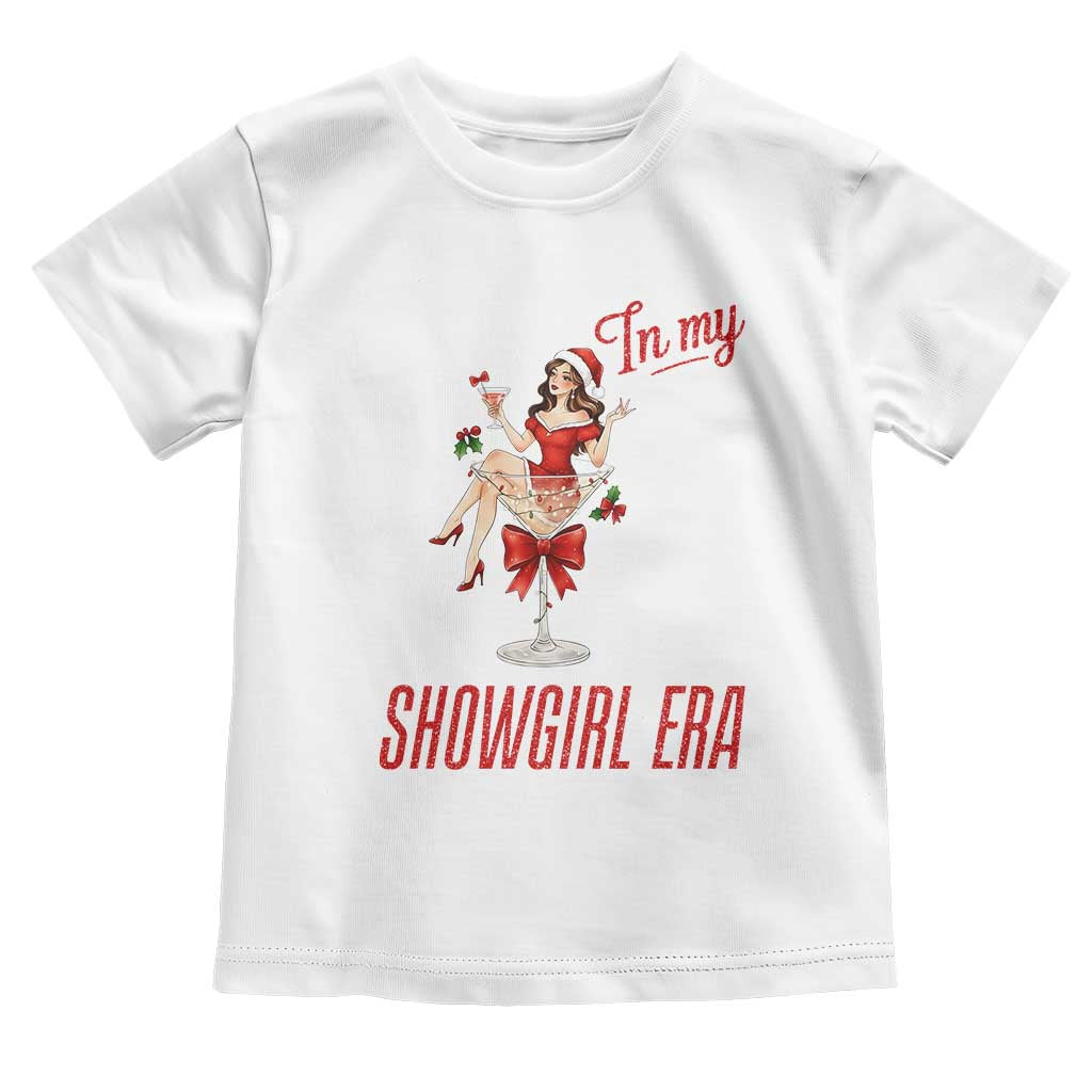 Santa Girls Christmas Toddler T Shirt In My Costume Era - Wonder Print Shop