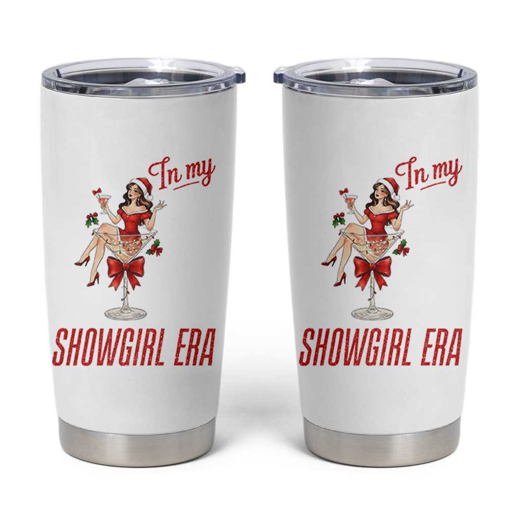Santa Girls Christmas Tumbler Cup In My Costume Era - Wonder Print Shop