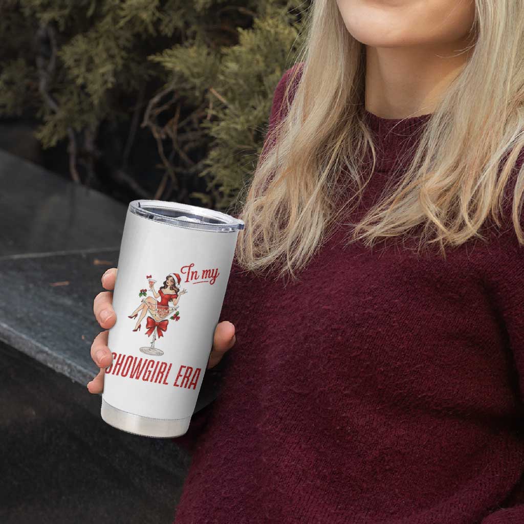 Santa Girls Christmas Tumbler Cup In My Costume Era - Wonder Print Shop