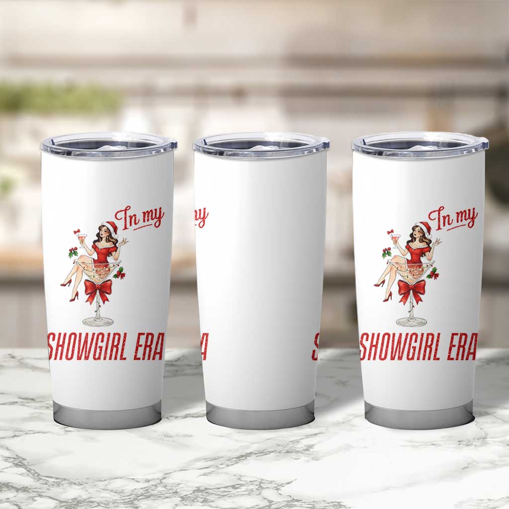 Santa Girls Christmas Tumbler Cup In My Costume Era - Wonder Print Shop